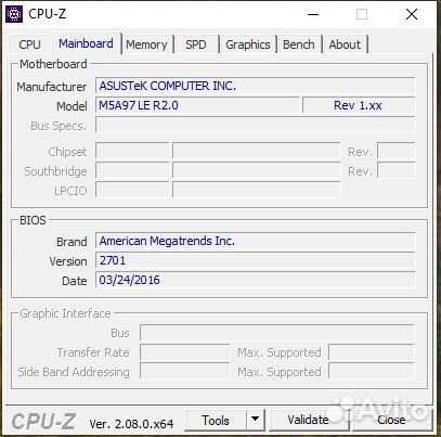 Мат. плата с процессором amd fx4300 +ddr3 16 гб