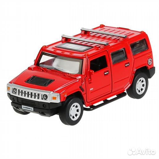 Машина Технопарк металл Hummer H2 12 см двери, баг