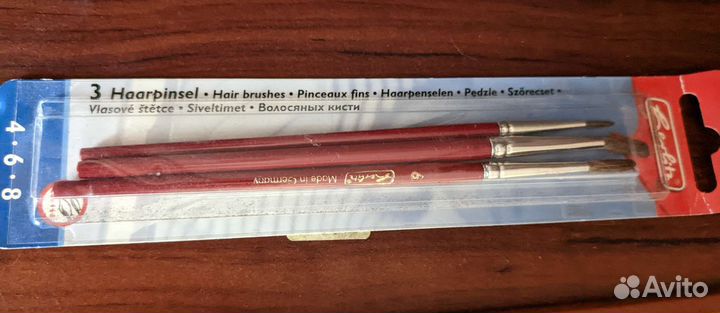 Новые кисточки немецкие