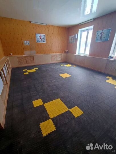 Модульная плитка пвх для гаража