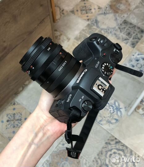 Кольцо Переходник Адаптер Canon M42-EOS-R