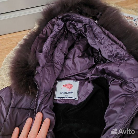 Пуховик для девочки 152