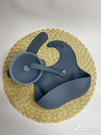 Детская посуда для кормления силиконовая