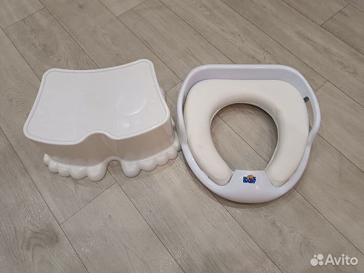 Накладка для унитаза детская со ступенькой
