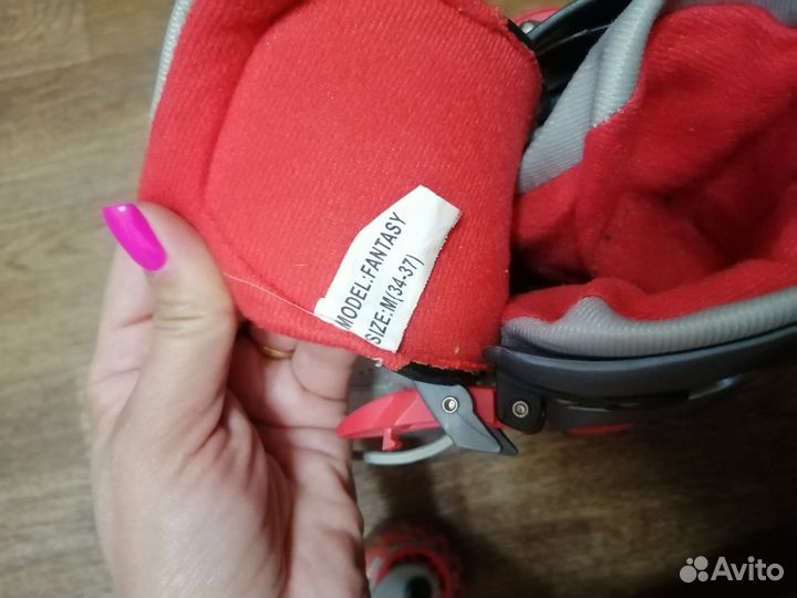 Роликовые коньки + защита