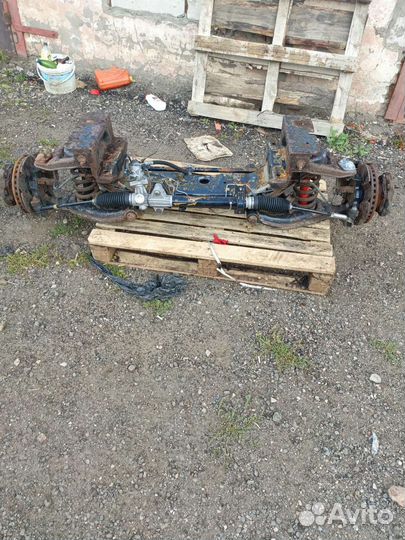 Передняя подвеска взборе на газель некст