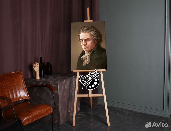 Портрет Бетховена