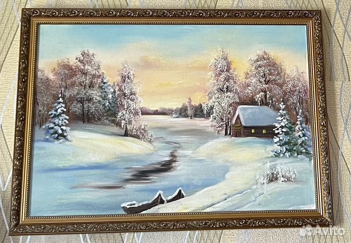 Картина маслом на холсте 