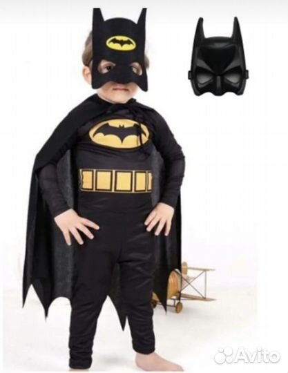 Новогодний костюм для мальчика бетмен