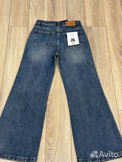 Джинсы женские широкие 44