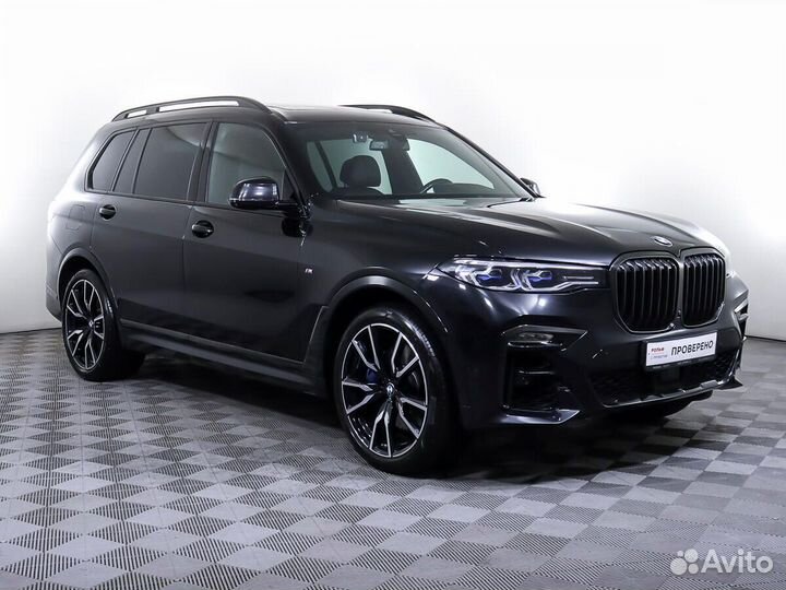 BMW X7 3.0 AT, 2021, 82 114 км