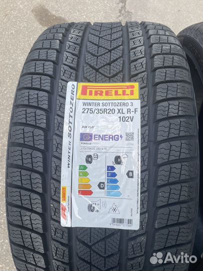 Pirelli Winter Sottozero 3 275/35 R20 и 245/40 R20 102V