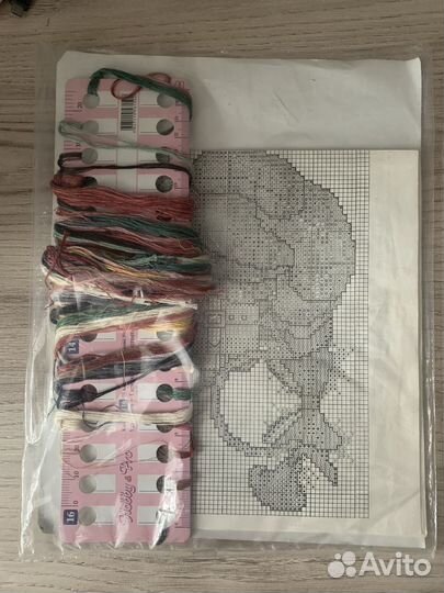 Набор для вышивания janlynn (остатки от набора)