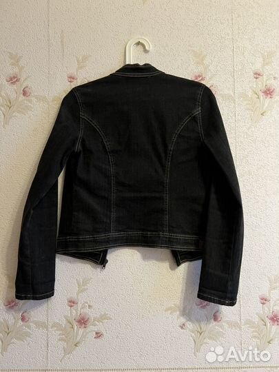 Джинсовая куртка для девочки 152 см