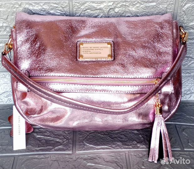 Новая сумка из натуральной кожи Marc Jacobs