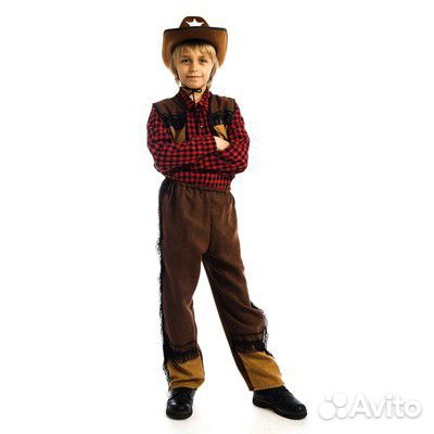 Новогодний костюм ковбоя