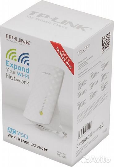 Wi-Fi точка доступа Tp-link RE200