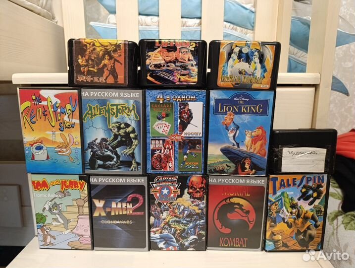 Картриджи sega