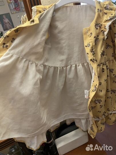 Платье для девочки 92