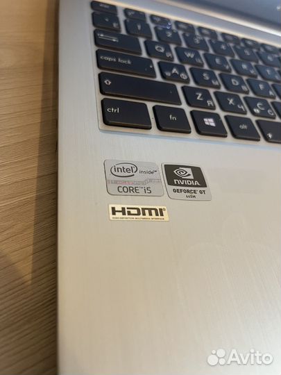 Ноутбук asus zenbook ux52vs
