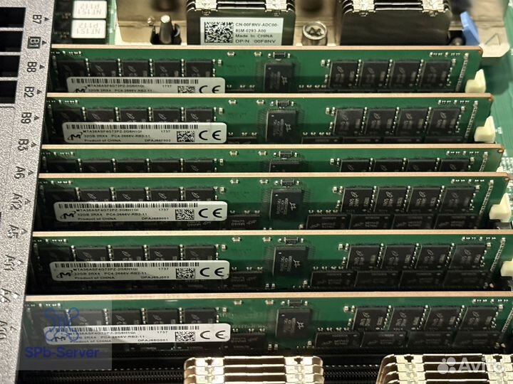 Сервер Dell R640 10SFF NVMe (2 x Gold 6154, 128GB)