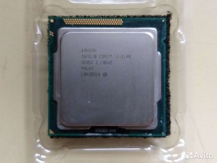 Процессор intel core i3-2100, 3.1GHz s1155