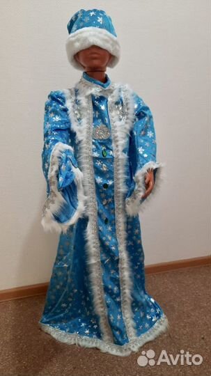 Костюм Снегурочки Лебедушка для девочки