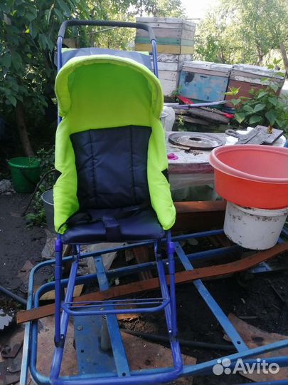 Детские санки коляска