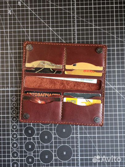 Портмоне из натуральной кожи