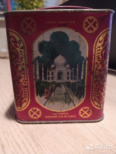 Продам банку жестяную из под чая СССР