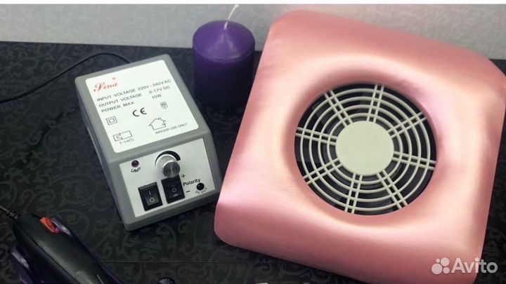 Аппарат для маникюра 20000об.+ пылесос 60вт