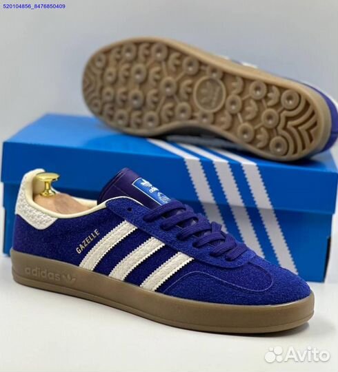 Кроссовки Adidas Gazelle Navy (Арт.57199)