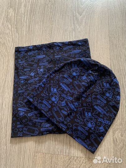 Шапка и снуд для мальчика