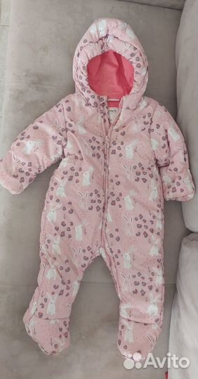 Комбинезон детский утепленный 2 шт р-р 68см., 80см