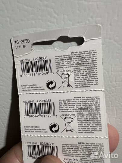 Батарейка часовая Sony 364 sr621sw