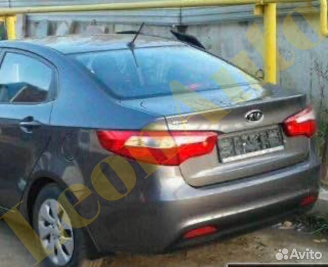 Задний бампер Kia Rio 3 2011-2017 SAE