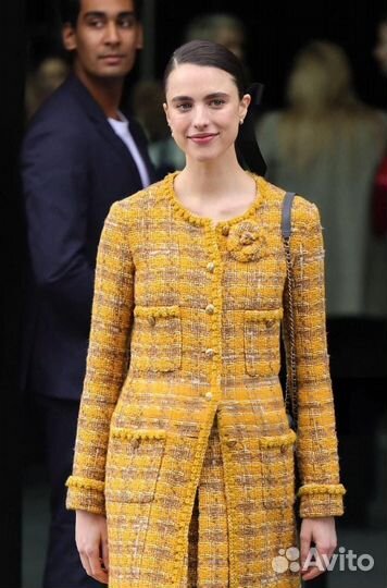 Пальто женское шерстяное chanel