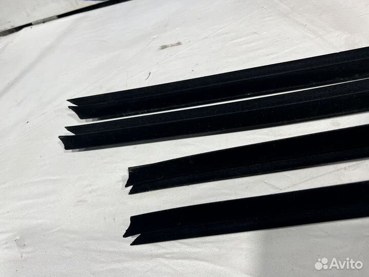 Бархатные уплотнители стекла bmw e60