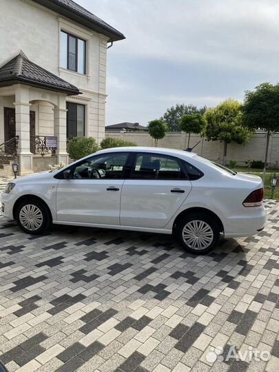 Volkswagen Polo 1.6 AT, 2018, 126 500 км