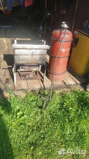 Коптильня горячего копчения из нержавейки