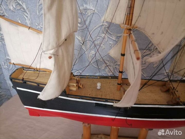 Самодельная модель парусного коробля