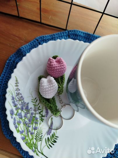 Вязанные игрушки брелок