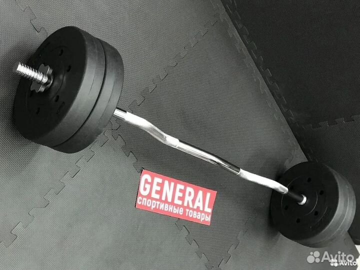 Новая штанга 17 кг