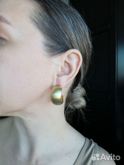 Женские серьги кольца