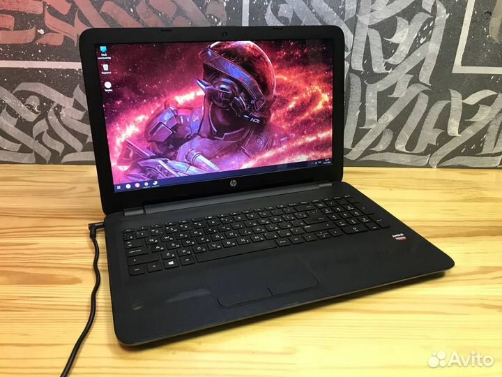 Игровой ноутбук HP 2видеокарты/SSD/8Gb