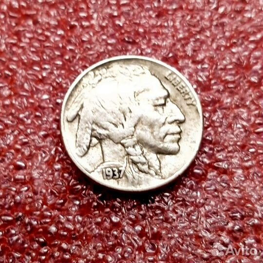 США 5 центов 1937