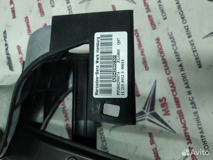 Педаль тормоза w204 Mercedes прав руль
