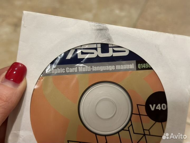 Диск драйвер Asus VGA Driver Graphic Card Multi