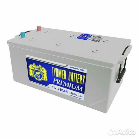 Аккумулятор. 6ст-230Ач. Тюмень Premium