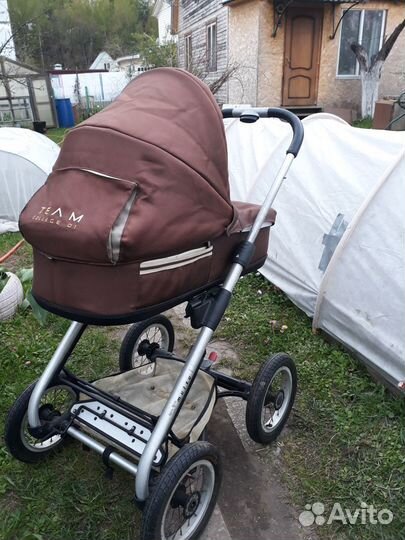 Коляска люлька mutsy + в подарок прогулочная